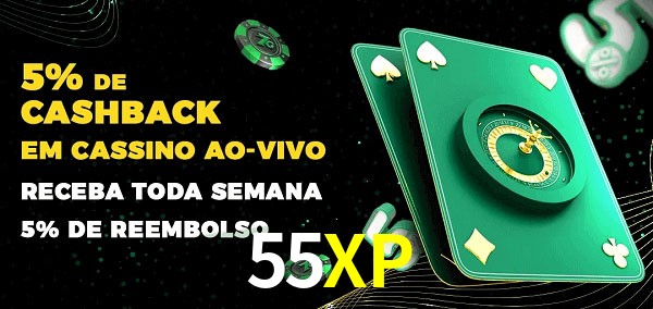 Promoções do cassino ao Vivo 55XP