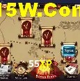 Tela de boas-vindas e lobby de jogos do aplicativo 55XP